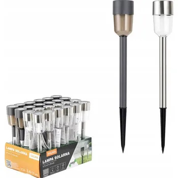 Venkovní osvětlení SOLÁRNÍ LAMPA SALMA 4,7 x 4,7 x 34 CM