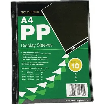 Tričko na dokumenty Clairefontaine Goldline průhledné, A4