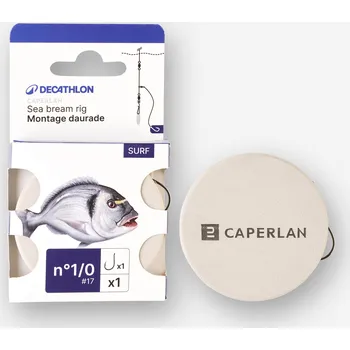 Rybářský háček CAPERLAN Montáž na sportovní rybolov Pražma č. 1/0