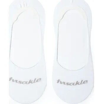 Dámské ponožky Neviditelné ponožky Ťapa Balerína bílá L (43-46)