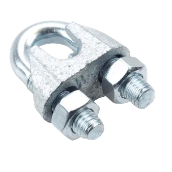 Lano Svorka lanová DIN 741 34mm ZN svorka lanová, zinek