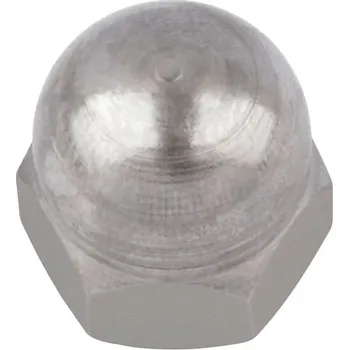 Matice DIN 1587 22 ZN Matice klobouková uzavřená vysoká, zinek