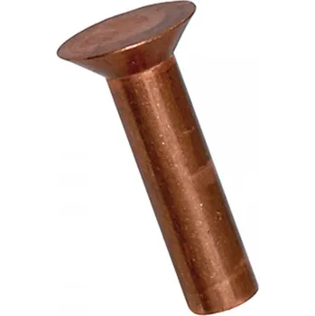 Nýt DIN 661 8x30 Cu nýt se zápustnou hlavou, měď