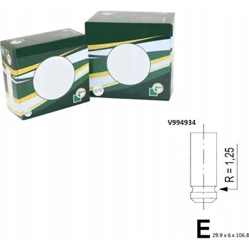 Ventil motoru BGA V994934 Výfukový ventil
