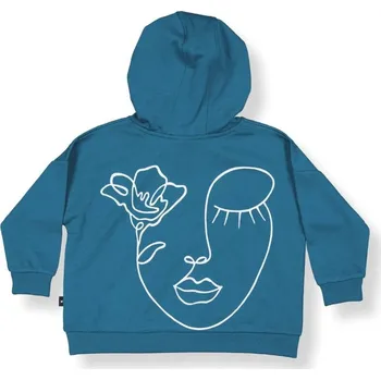 Chlapecká mikina Little Flock of Horrors Dětská merino mikina s kapucí ze 100% merino vlny Jade Jagger LFOH Velikost: 122/134