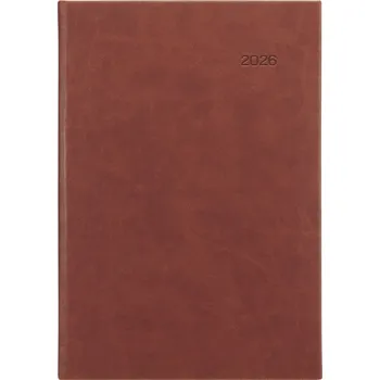Diář Denní diář 2026 Graspo A5 - Viva hnědá