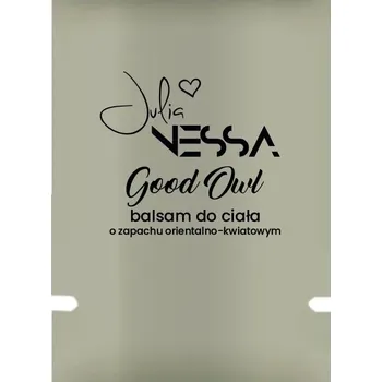 Péče o ruce Parfémovaný balzám na ruce Julia Nessa Good Owl 2 ml