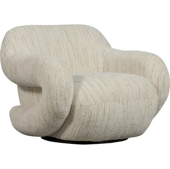 Křeslo WOOOD Béžové otočné křeslo Folke