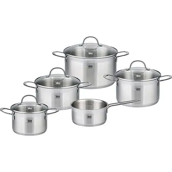 Hrnec ELO Top Collection Sada hrnců 5 ks, nerezové