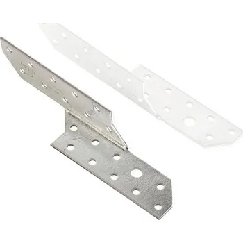 Tesařské kování Krokvová spojka levá 130x40 úhelník KT02239