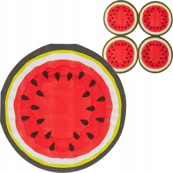 Papírový ubrousek Ubrousky pod dort Meloun papírové ubrousky 20 ks Altom Tropicana 32 cm