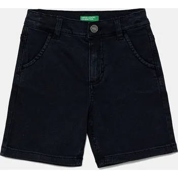 Dětské riflové kraťasy United Colors of Benetton 4QNJG902M.P.Seasonal námořnická modř 59X, vel. 116
