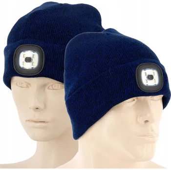 Čepice Cambell zimní čepice beanie modrá, univerzální velikost