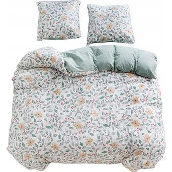 Povlečení Povlečení 160x200 bavlna 100% oboustranná GierekHoff bavlna silná 3 ks květiny