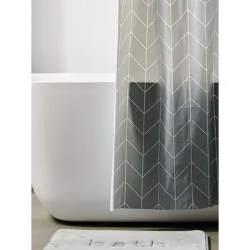 Sinsay - Sprchový závěs - šedá - 483GN-09X - 483GN-09X-ONE