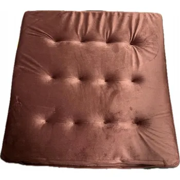 Polštář Polštář na židli 40x40 cm tmavě růžový