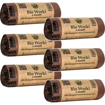 Pytle na odpadky Sáčky na bioodpad Sipeko 10 l, 120 ks