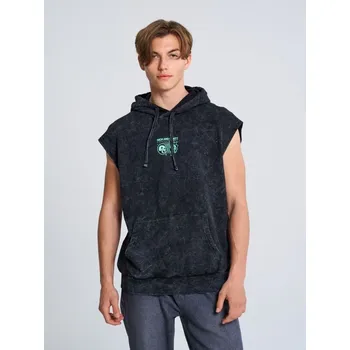 Pánská mikina Sinsay - Mikina bez rukávů Rick & Morty - šedá - 5043O-90X - 5043O-90X-L