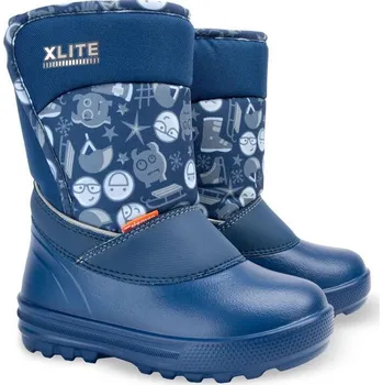 Chlapecká obuv Demar REMI 1203 A dětské sněhule modré Velikost: 31