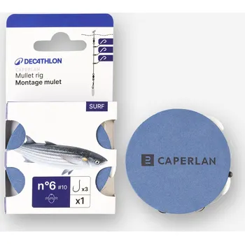 Rybářský háček CAPERLAN Montáž na sportovní rybolov Parmice č. 6