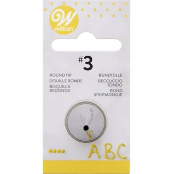 Wilton Trezírovací špička hladká č. 3