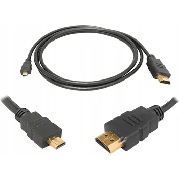 Video kabel Kabel Lexton LXHD78 HDMI - micro HDMI 3 m