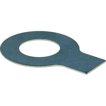 Matice DIN 93 31 ZN podložka pojistná s jazýčkem-bílý zinek