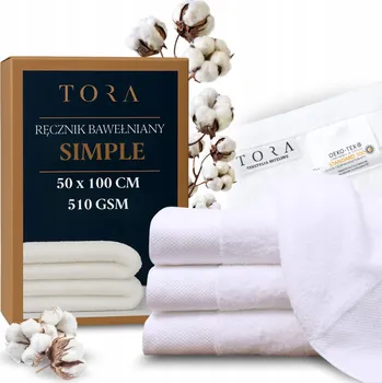 Osuška TORA TEKSTYLIA HOTELOWE 50x100 cm, bavlna