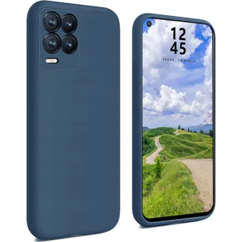 Pouzdro na mobilní telefon Zadní Kryt Radian pro realme, 8 Pro, modré