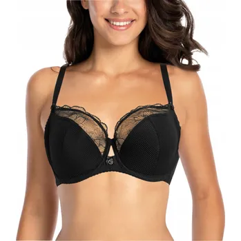 Podprsenka Gaia podprsenka polovyztužená černá Ursula velikost 80C