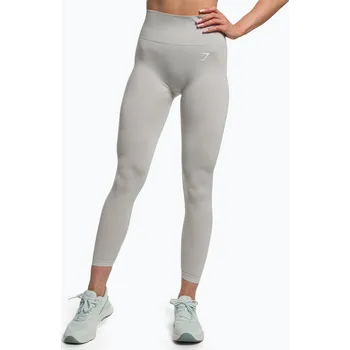Dámské legíny GYMSHARK Dámské fitness legíny Vital Seamless S ŠEDÁ