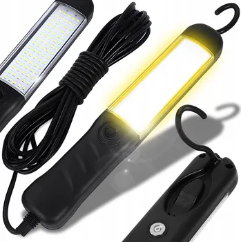 Lampička Dílenská lampa Renew Force LED s hákem a magnetem, 9 m