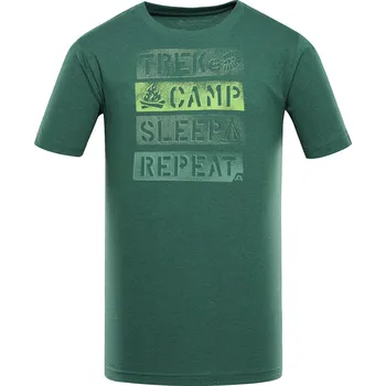 Alpine Pro BOLEN 2 ZELENÁ PÁNSKÉ RYCHLESCHNOUCÍ TRIKO S COOL DRY XXXXL