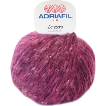 Příze Adriafil Zenzero 84 Vínová (Tweedová příze Zenzero Vinaccia)