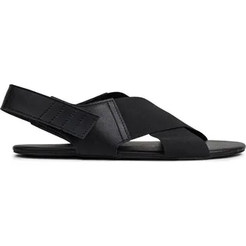 Dámské sandále Ahinsa barefoot sandály SUNA BLACK s elastickými pásky Velikost: 41
