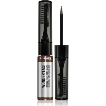 Barva na řasy a obočí Rimmel Wonder'Last semipermanentní gelová barva na obočí odstín 003 Medium Brown 4.5 ml