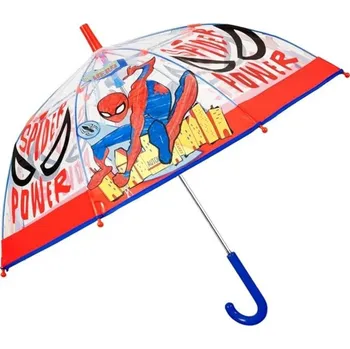Dětský deštník Perletti Kids "Spiderman" Transparent, 75338