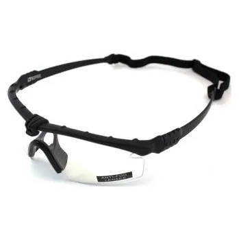 Sluneční brýle Ochranné brýle NP Battle Pro's, čirá skla - Černé + dárek zdarma