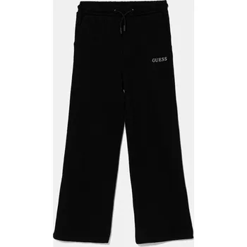 Chlapecké kalhoty Dětské bavlněné tepláky Guess J5YQ14.KA6R4.9BYA černá 99X, vel. 122-125