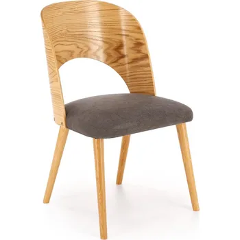 Jídelní židle Max-i Jídelní židle MADELINE | ŠEDÁ / DUB PŘÍRODNÍ