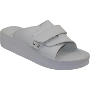 Dámské pantofle Santé GF Birke 1 dámské pantofle suchý zip bílá Barva: Bílá, Velikost: 40