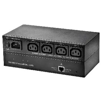 Napájecí panel PDU Napájecí panel PDU, 4x IEC-320 C13, RJ45 ovládání přes IP (PowerPDU 4PS EU)