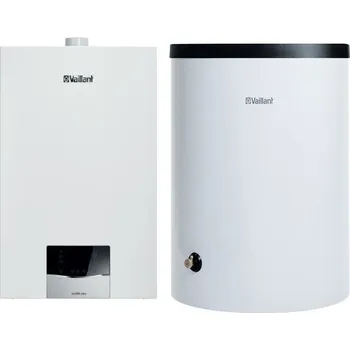 Kotel VAILLANT ECOTEC PLUS IONIDETECT VU 15CS/1-5 plynový kotel 16,4 kW, závěsný + zásobní 117l, stacionární