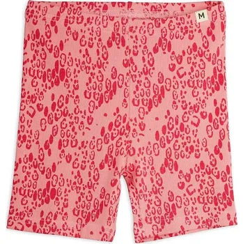 Dívčí kraťasy Dětské kraťasy Mini Rodini Mini leopard 1100028928 růžová 42X, vel. 116-122