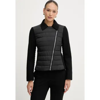 Dámský kabát Bunda s příměsí vlny BOSS Poshua 50555564 černá 99X, vel. 34