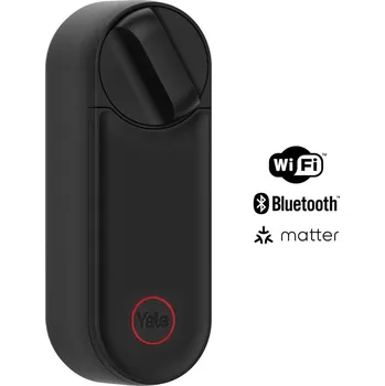 Vložka do dveří Motorický pohon cylindrické vložky Yale Linus L2 - černý