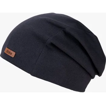 Čepice Doke Čepice organic rib black pro muže