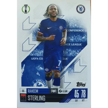 Sběratelská karetní hra Raheem Sterling