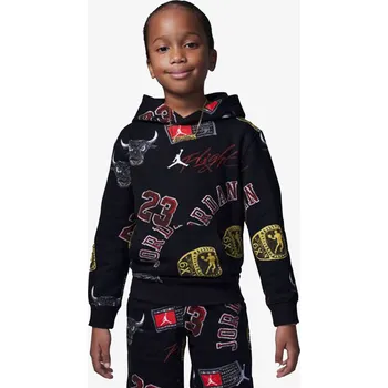 Chlapecká mikina JORDAN JDB MJ ESSENTIALS FT AOP PO 5 1011756