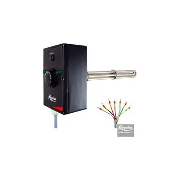 Topná tyč Regulus Elektrické topné těleso s termostatickou hlavicí ETT-P, G 6/4", 3f - 9 kW